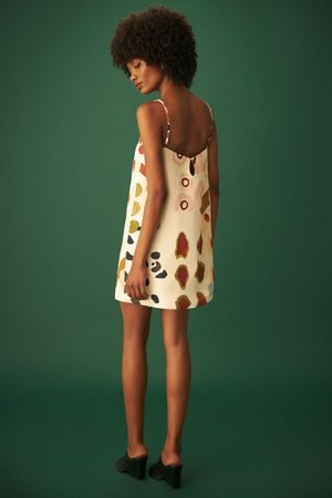 VESTIDO NARA PINTAS DA CANGUÇU LAURA CANGUSSU PFF WHITE