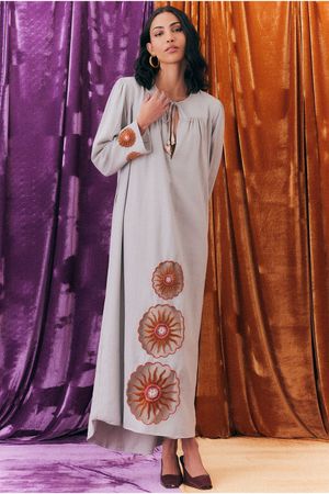 VESTIDO PETRA AGUA - AZUL