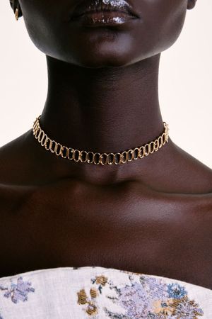 CHOKER EBULICAO MARCELA CALHERI - OURO 18K