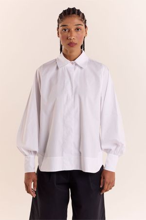 CAMISA COFFEE ANA FONSACA - BRANCO
