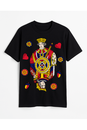 Camiseta Jogo do Amor - Preta