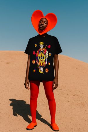 Camiseta Jogo do Amor - Preta