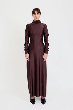 VESTIDO RUN ÃO - MARROM
