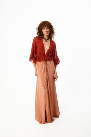 VESTIDO DUO SEDA MADNOMAD - MULTICORES