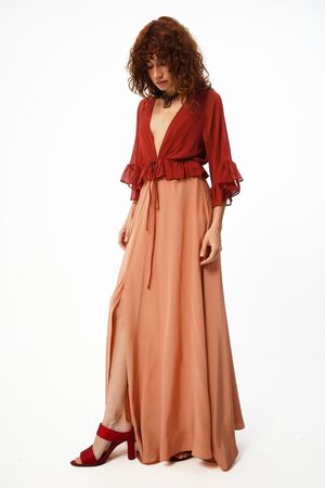 VESTIDO DUO SEDA MADNOMAD - MULTICORES